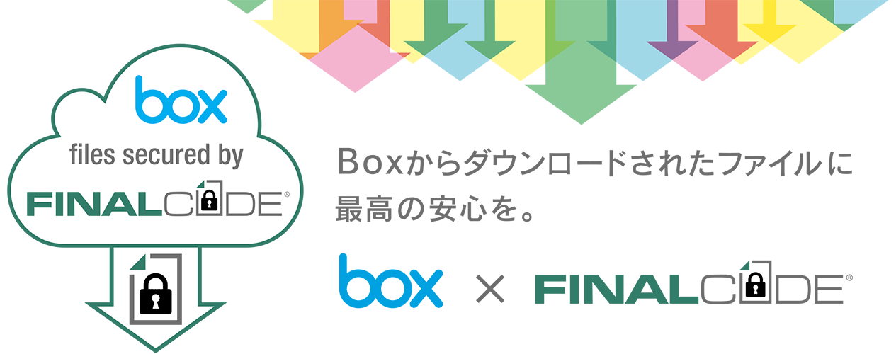 Box×FinalCode－Boxからダウンロードされたファイルに最高の安心を。